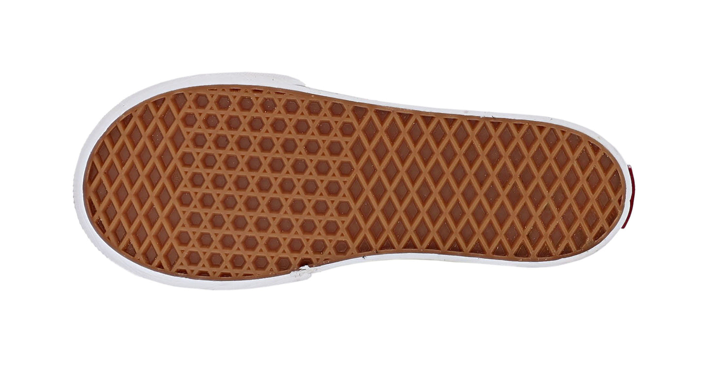 Vans Toddlers Brooklyn LS V Hook and Loop Strap Shoes