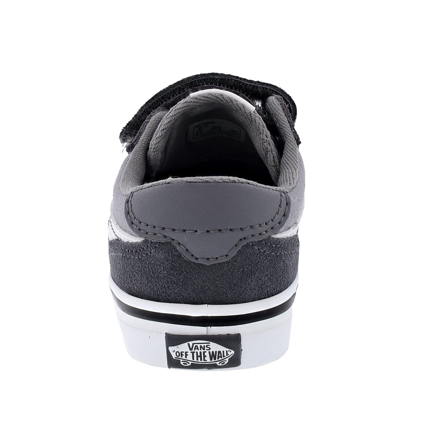 Vans Toddlers Brooklyn LS V Hook and Loop Strap Shoes