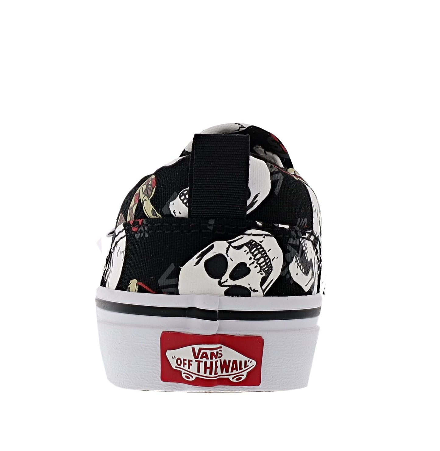 Image of Vans Kid's Asher Graphic Print Slip On Sneakers
