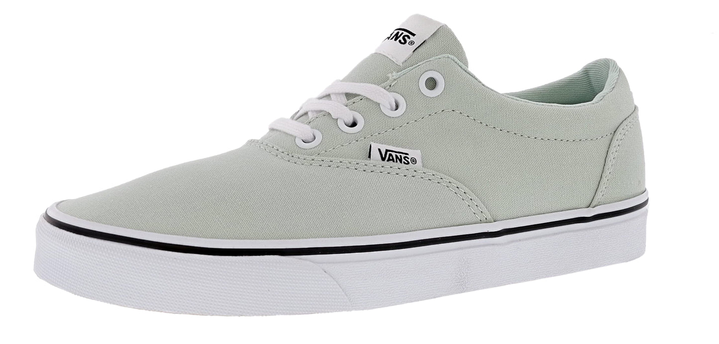 Vans Women's Doheny Low Canvas Vulcanized Rubber Skate Shoes