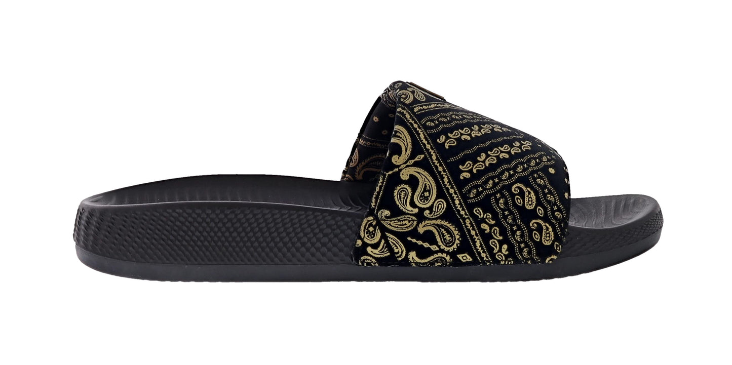 Skechers X Snoop Dogg: Low Slider- Velvet Paisley Men's Sandals