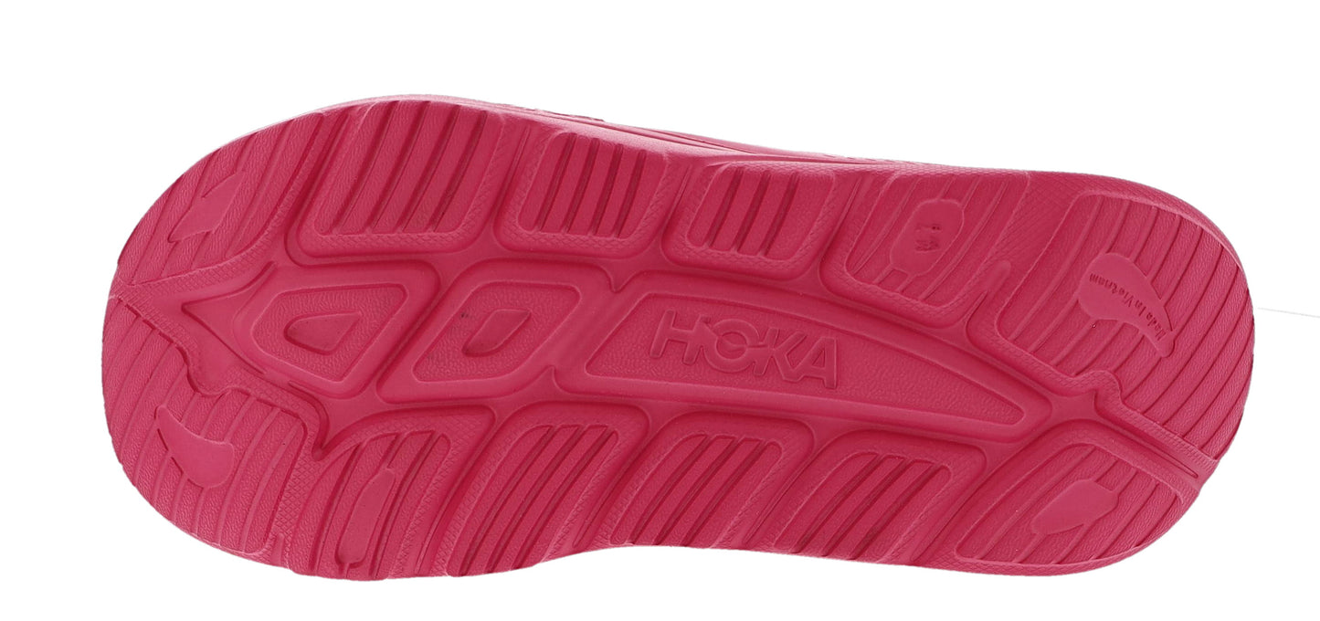 Image of rasberry Hoka Unisex Ora Recovery Slide 3 Orthopedic Slide