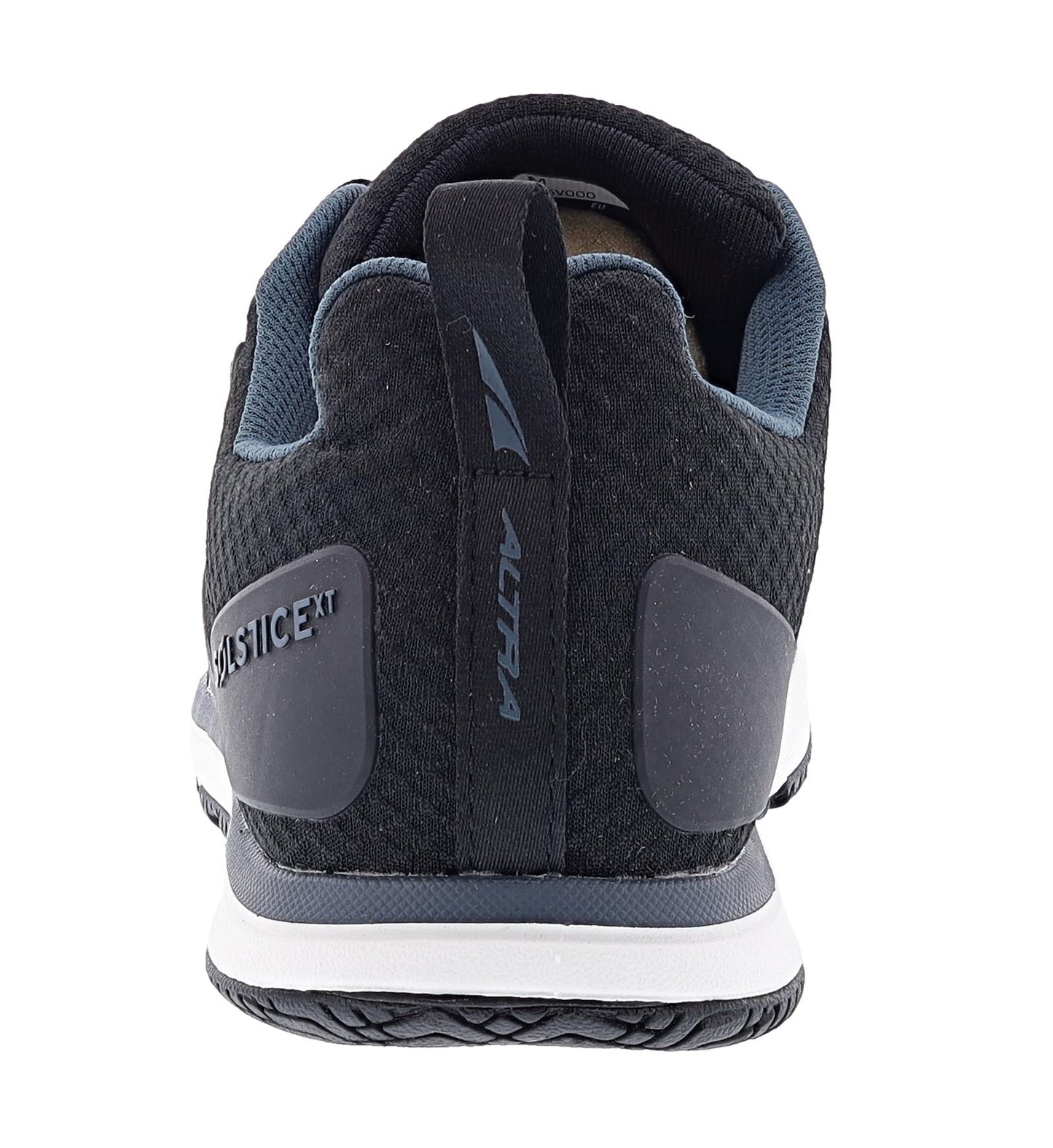 Back of Black Altra Men's Solstice XT 2 Cross-Trainer Running Shoes