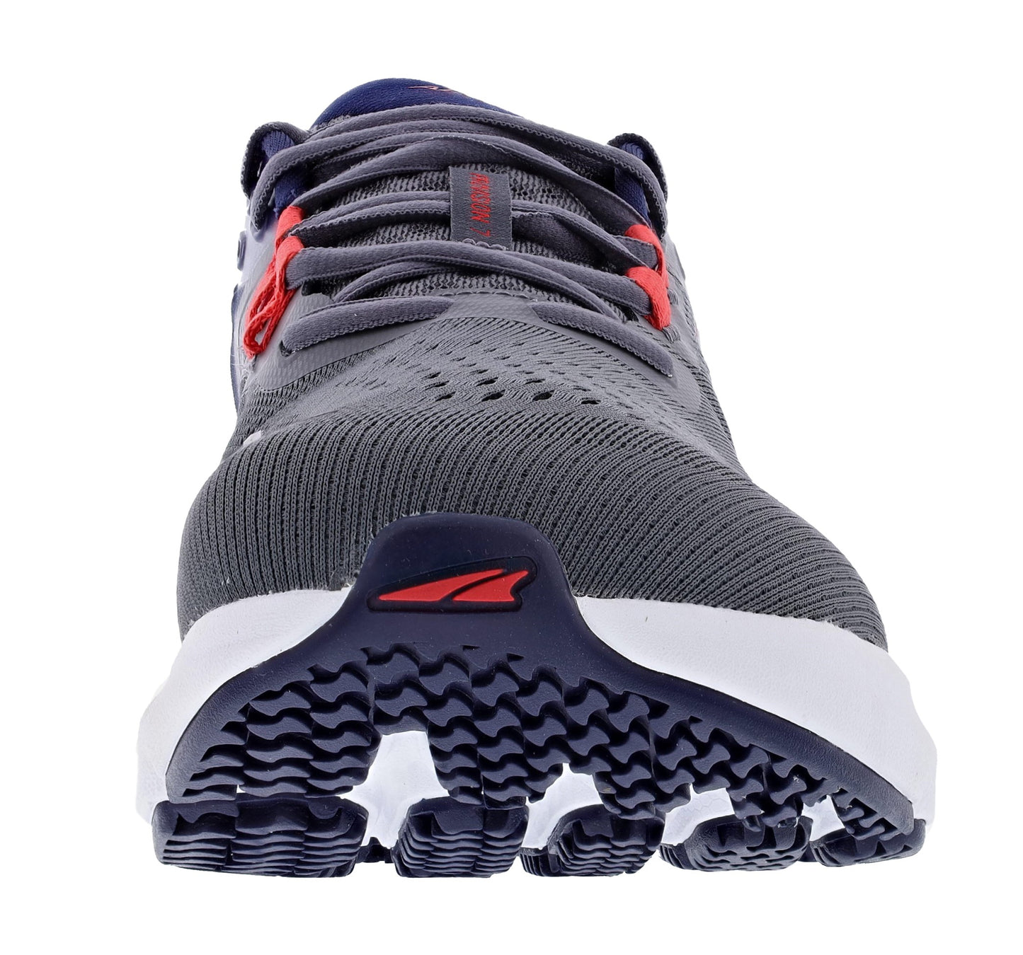 Front of  dark gray Altra Men's Provision 7 Road Running Shoes