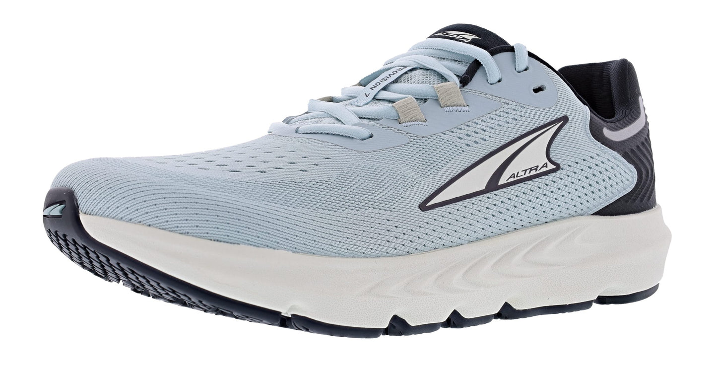 Lateral of Mineral Blue Altra Men's Provision 7 Road Running Shoes
