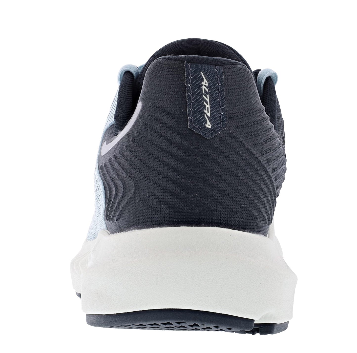 Back of  Mineral Blue Altra Men's Provision 7 Road Running Shoes
