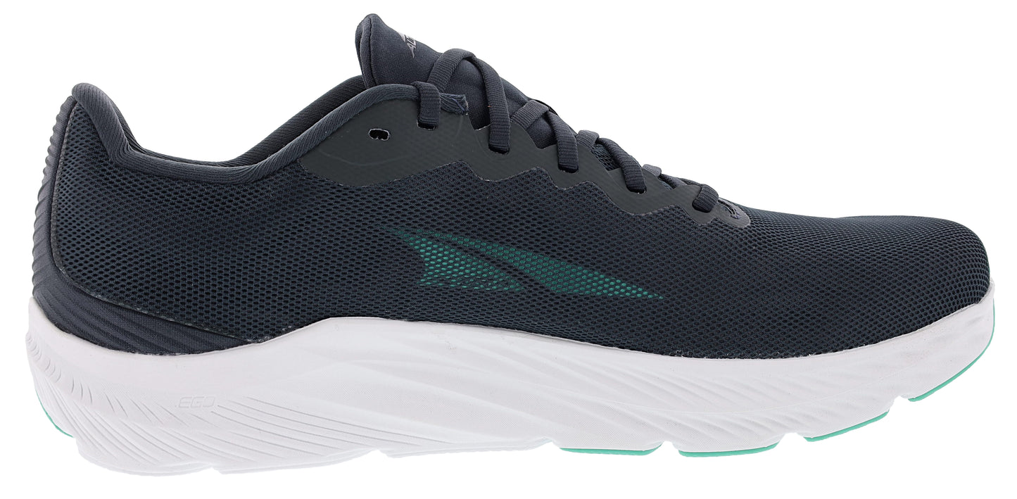 Medial of Black Altra Men's Rivera 3 Road Running Shoes