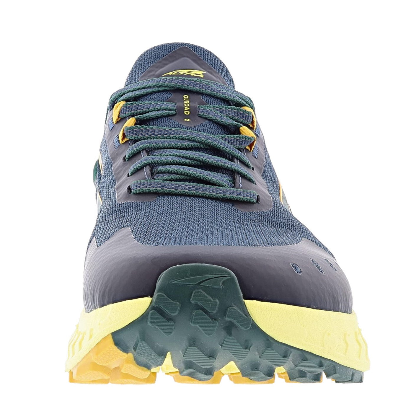 
                  
                    Front of blue/yellow Altra Men's Outroad 2 Road Running Shoes
                  
                