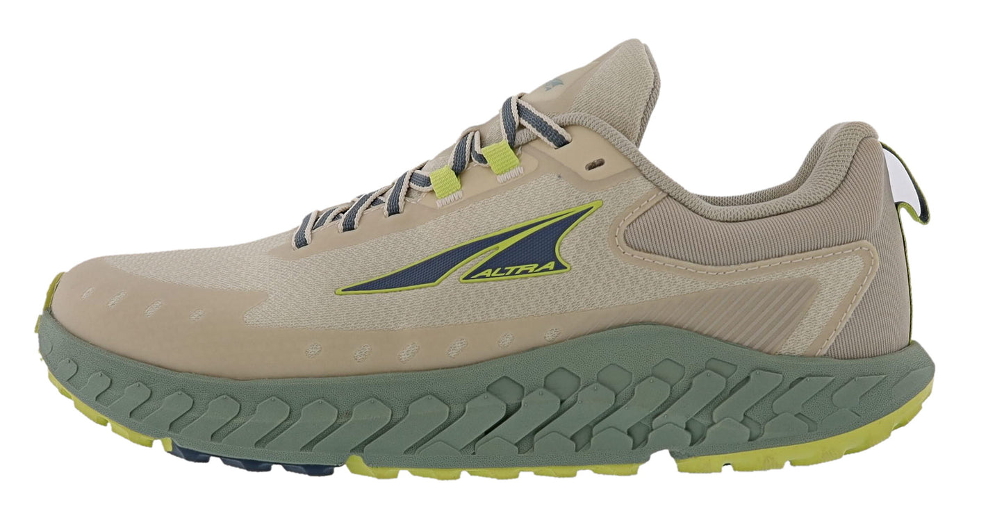 Lateral view of gray/green Altra Men's Outroad 2 Road Running Shoes