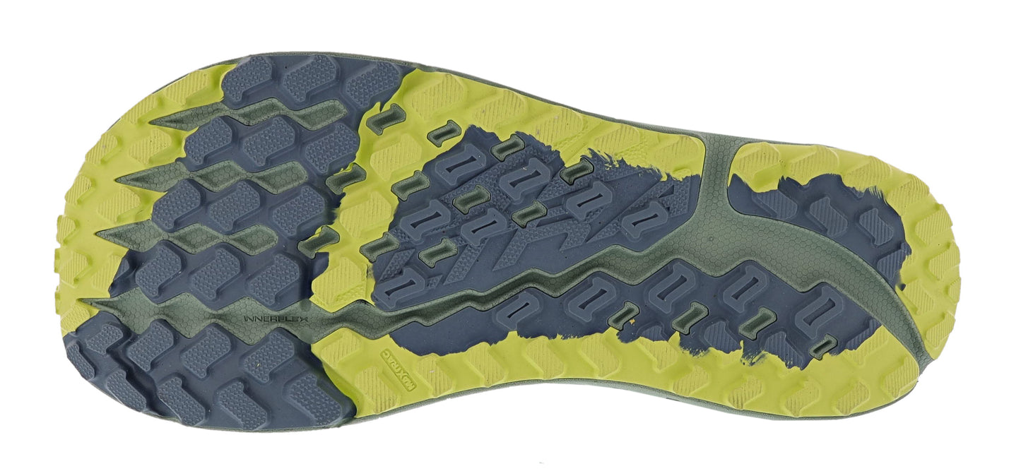Sole of gray/green Altra Men's Outroad 2 Road Running Shoes