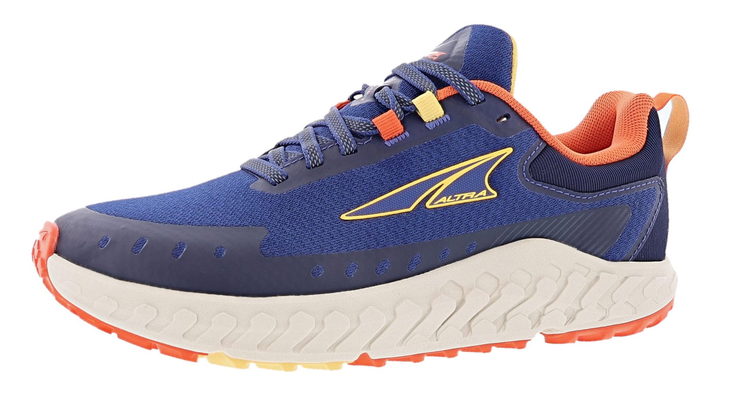 Lateral of Navy Altra Women's Outroad 2 Road Running Shoes