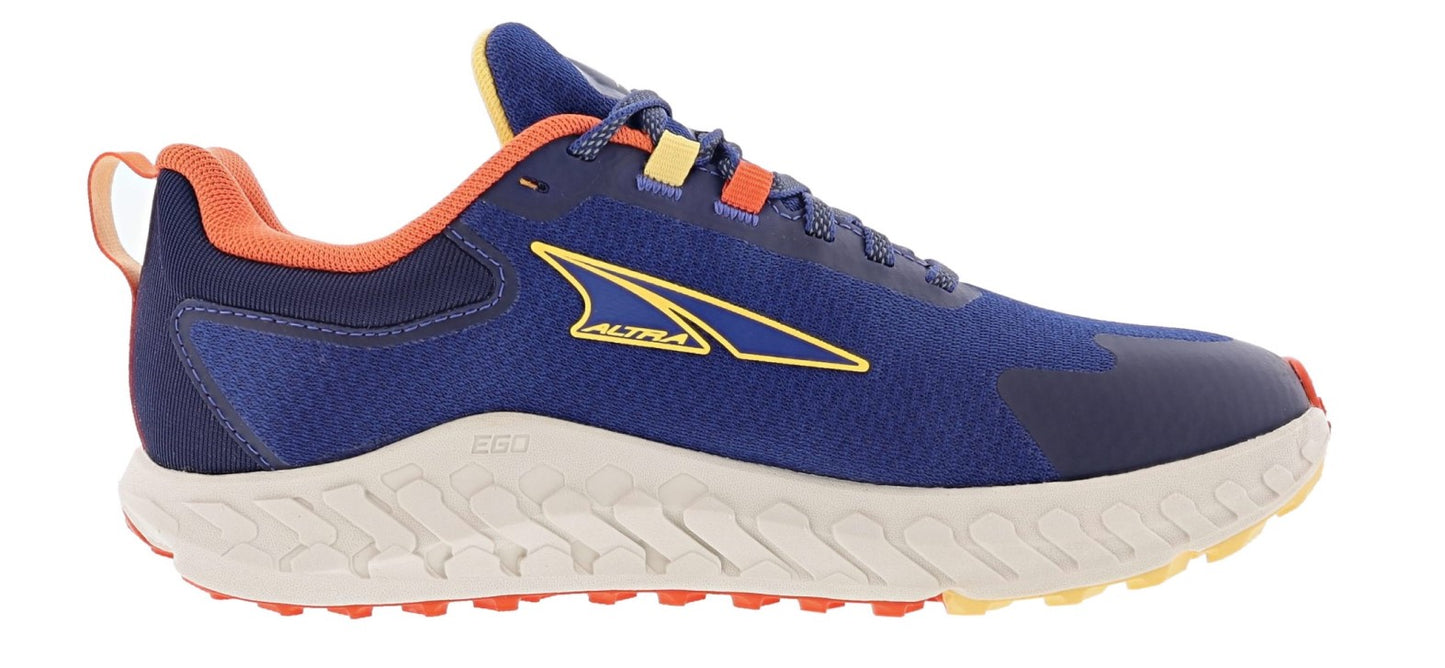 Medial of Navy Altra Women's Outroad 2 Road Running Shoes