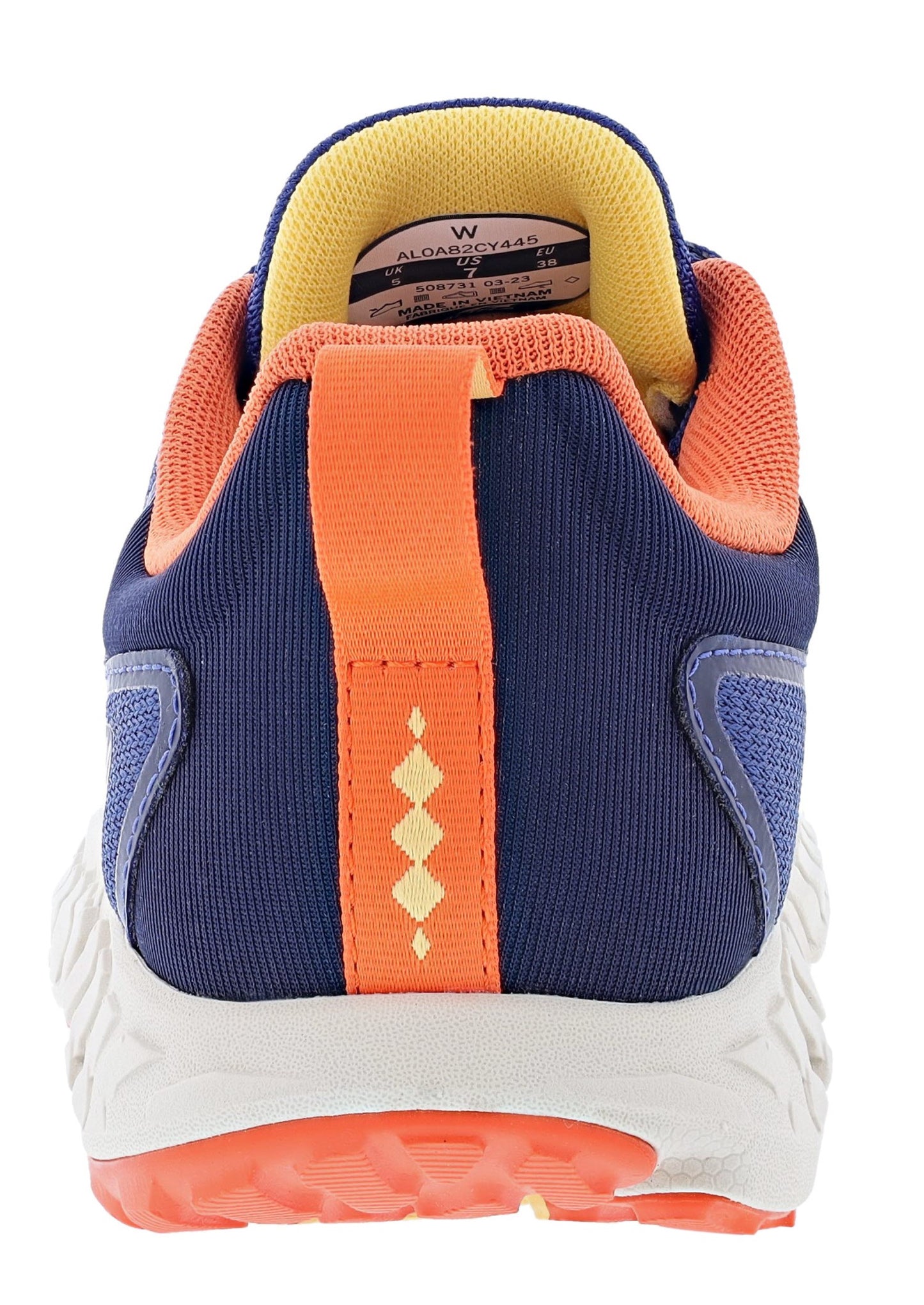 Back of Navy Altra Women's Outroad 2 Road Running Shoes