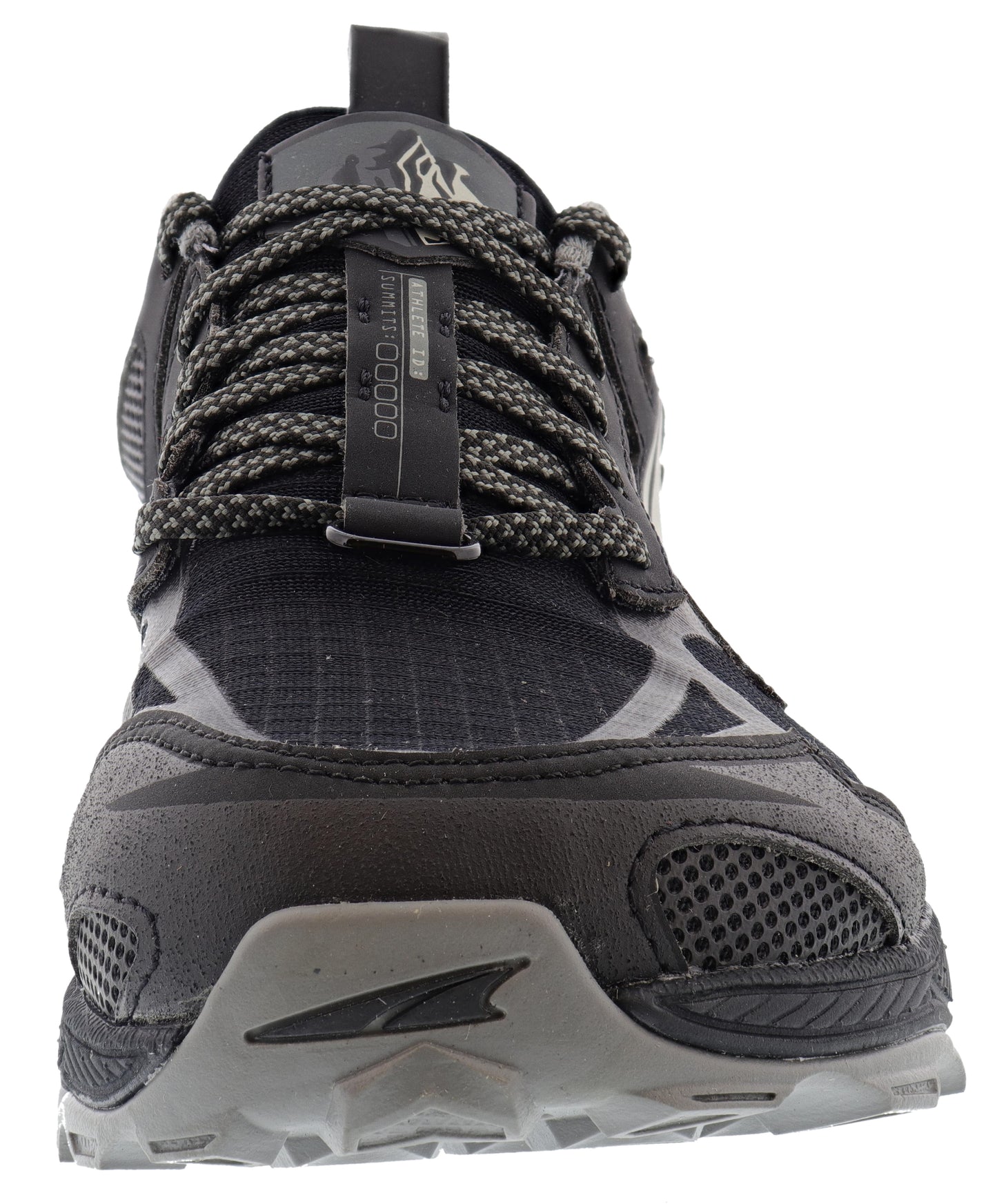 
                  
                    Front of Black Altra Women's Lone Peak 4.5 Lightweight Trail Running Shoes
                  
                