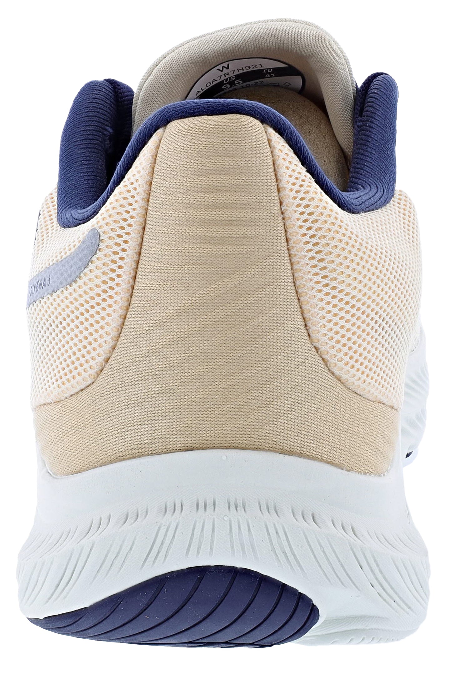 Back of Sand Altra Women's Rivera 3 Road Running Shoes