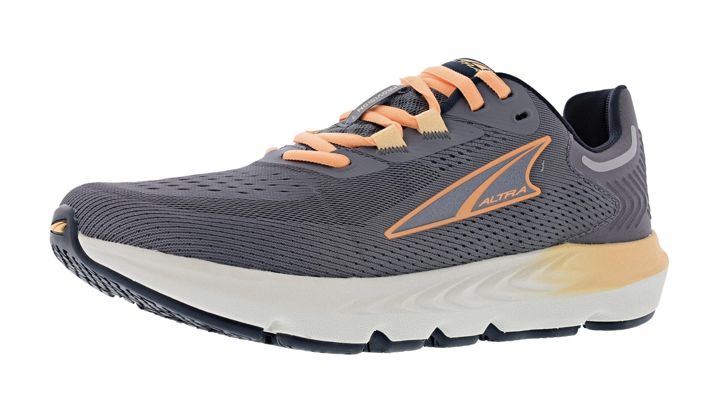
                  
                    Lateral of Gray/Orange Altra Women's Provision 7 Road Running Shoes
                  
                
