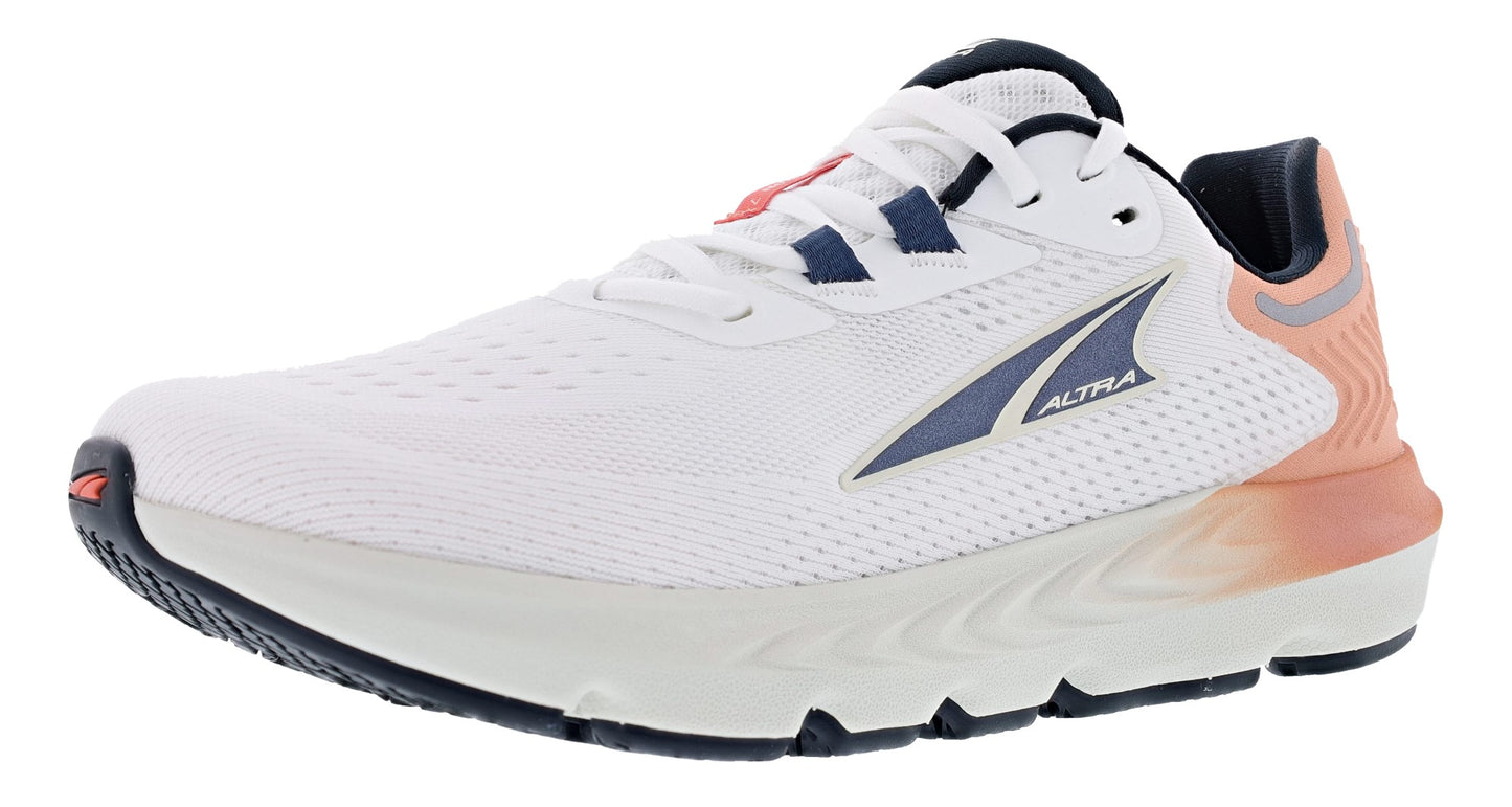 Lateral of White Altra Women's Provision 7 Road Running Shoes