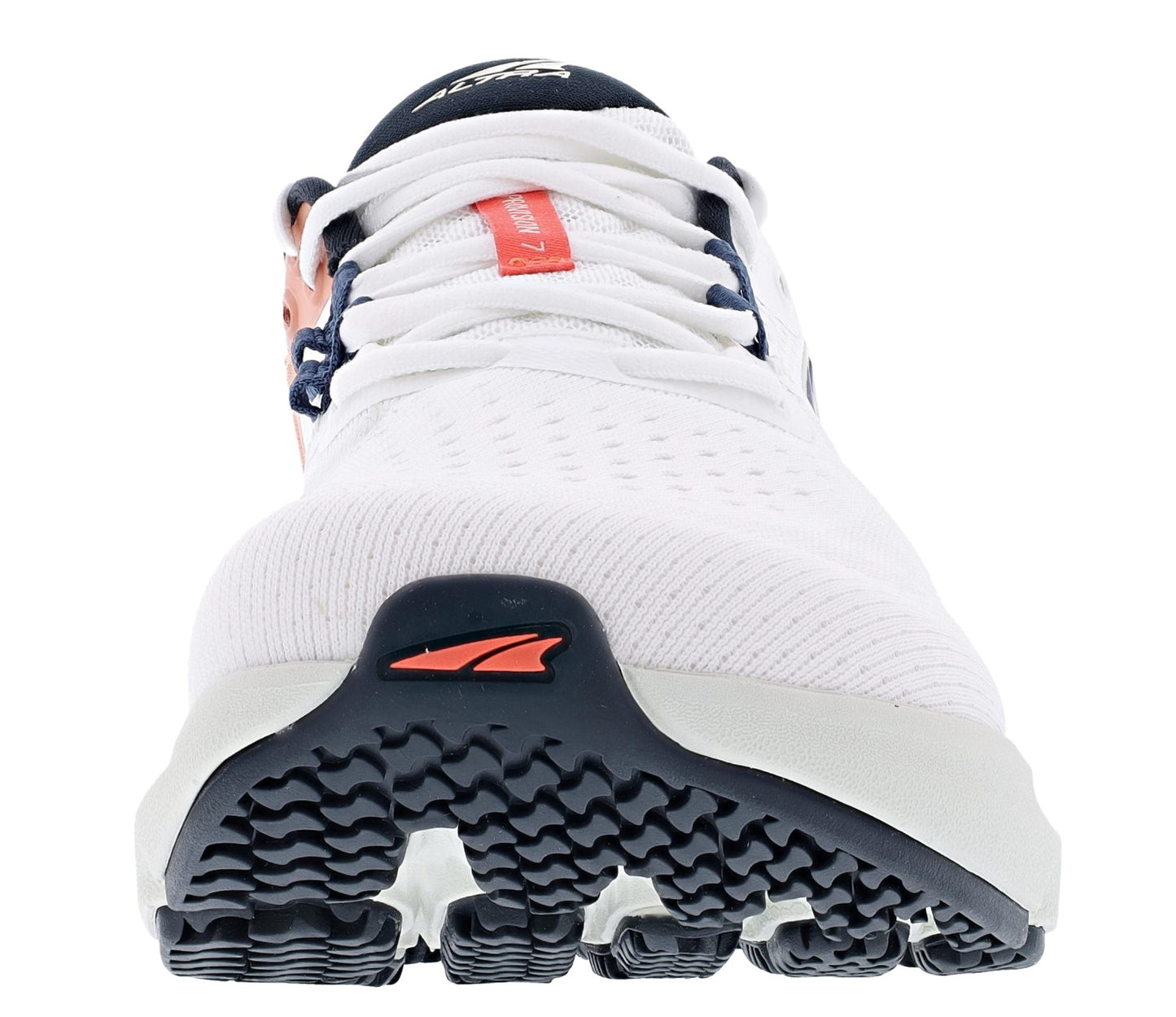 Front of White Altra Women's Provision 7 Road Running Shoes