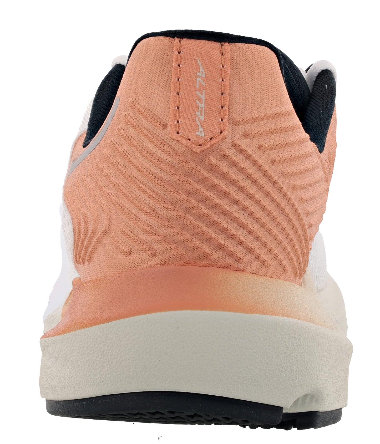 Back of White Altra Women's Provision 7 Road Running Shoes