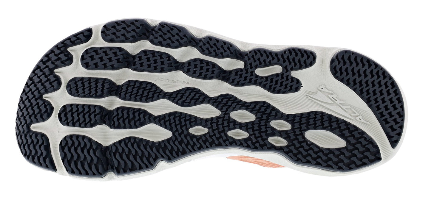 Sole of Gray/Orange Altra Women's Provision 7 Road Running Shoes