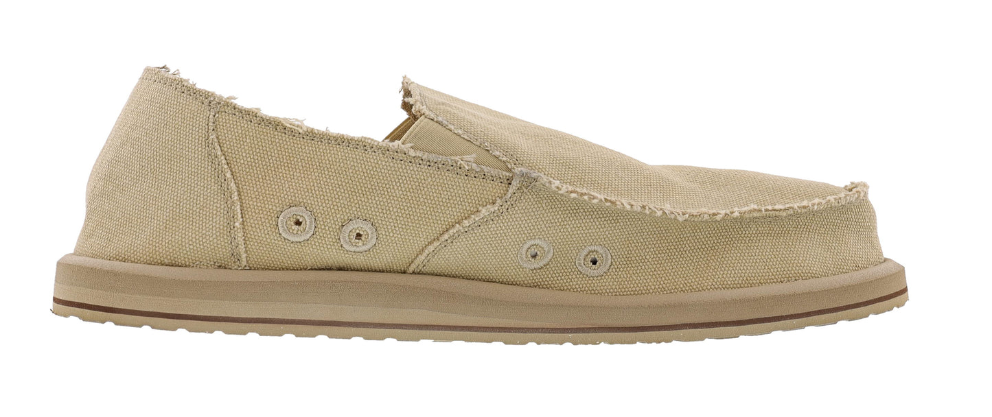 Image of Sanuk Men's Vagabond Sidewalk Surfer Loafers Shoes