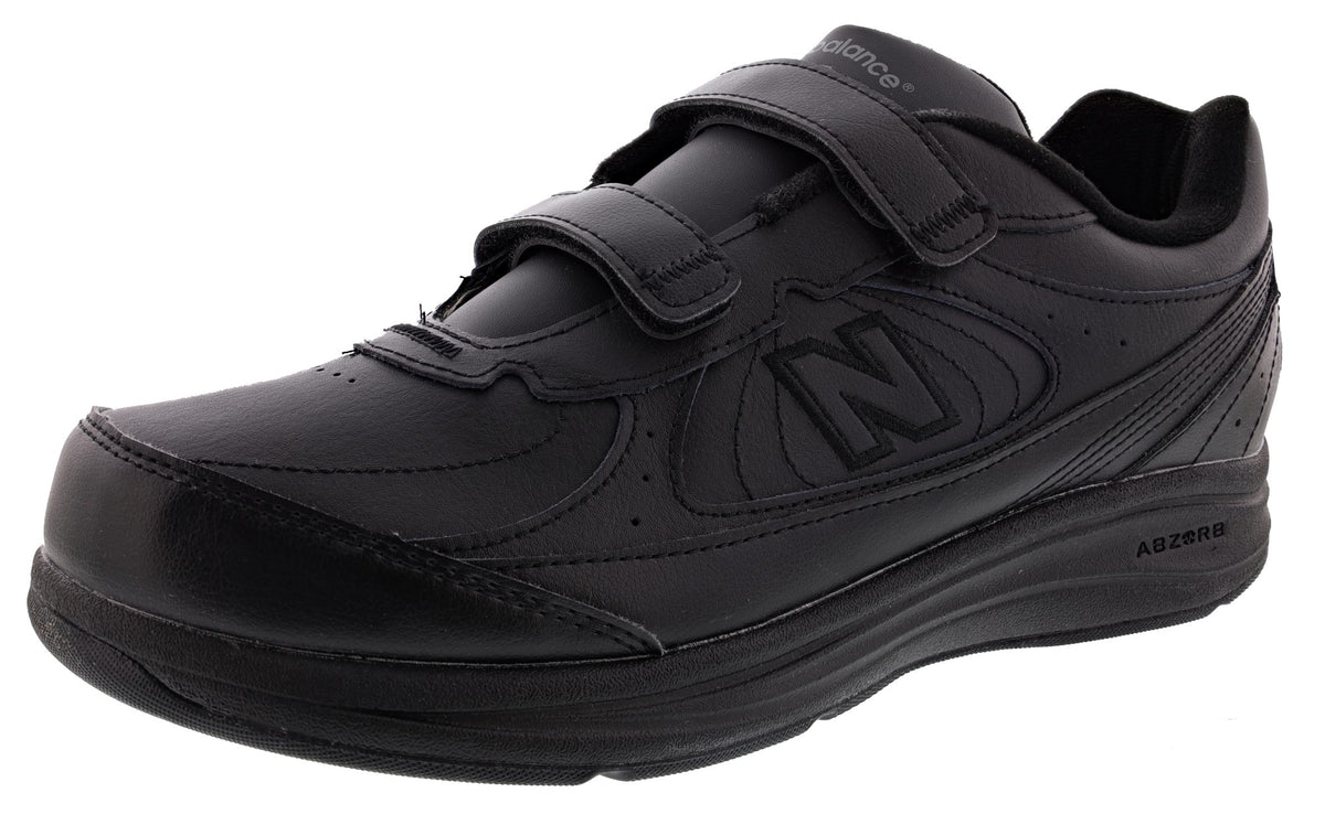New Balance 577 V1 All Leather Dual Strap Walking Shoes Men's