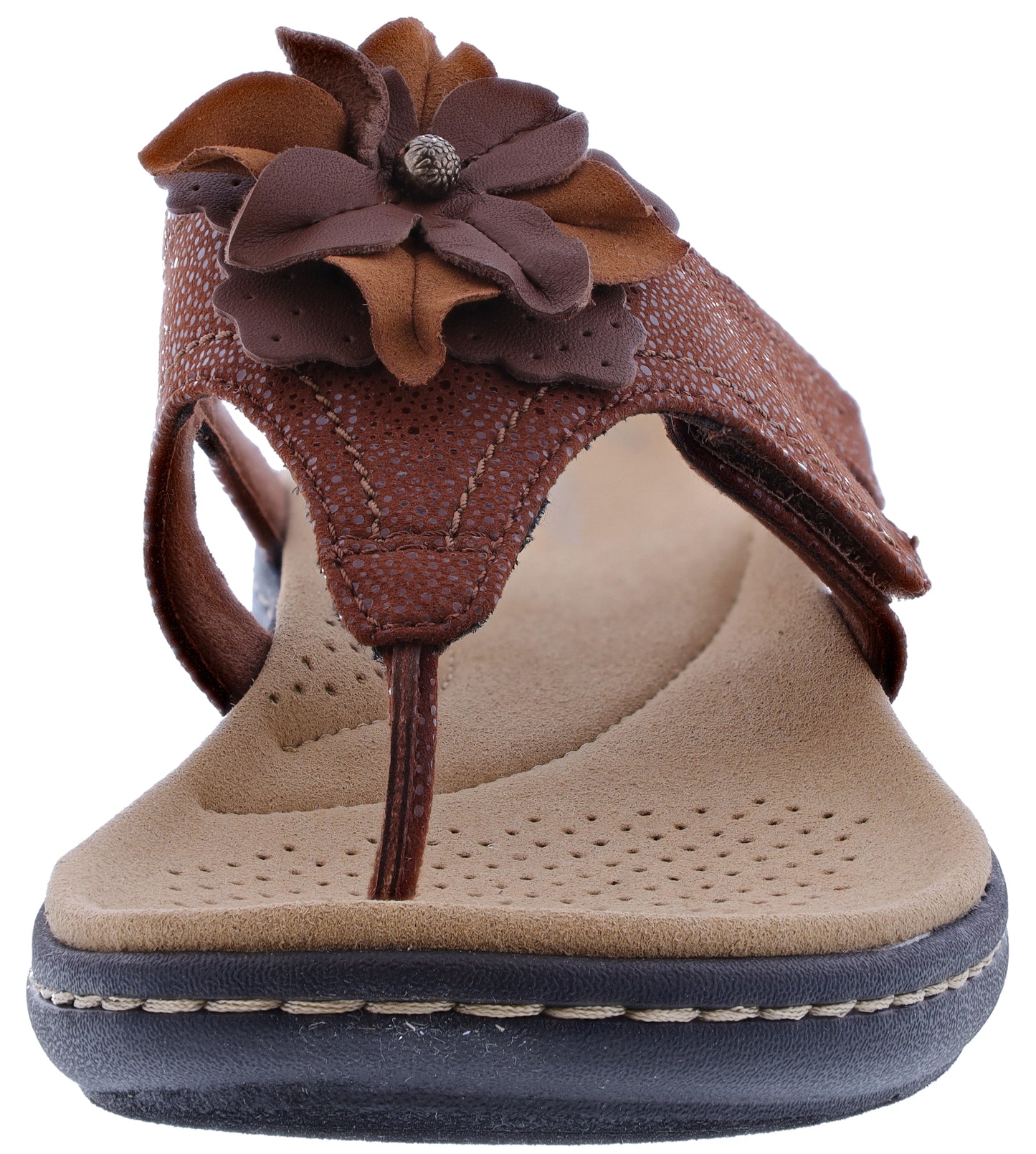 Clarks Laurieann Gema Womens Adjustable Comfort Sandals with Arch Support