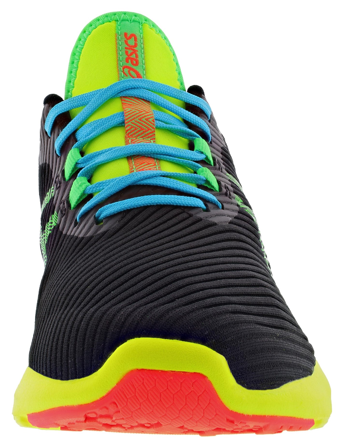 
                  
                    Front of Black/New Leaf Asics Men's Versablast Lightweight Comfort Running Shoes
                  
                