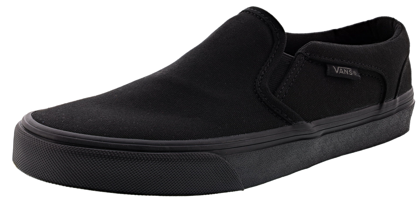 
                  
                    Vans Men's Asher Low Canvas Slip On Skating Shoes
                  
                