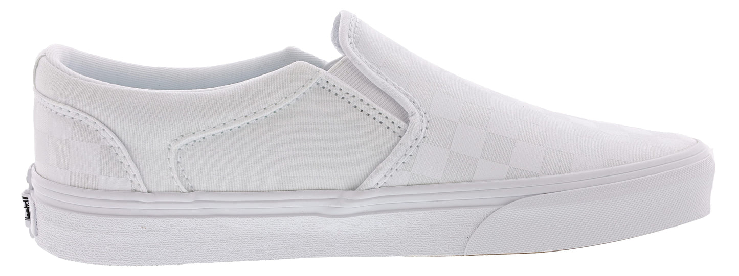 Vans Men's Asher Low Canvas Slip On Skating Shoes