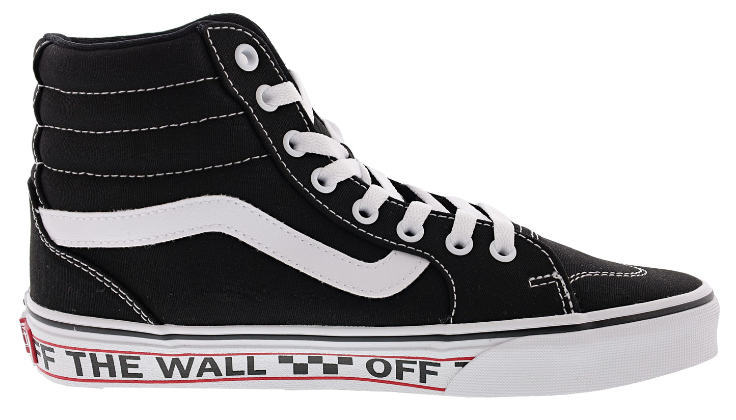 Vans Men's Filmore Hi Vulcanized Rubber Skate Shoes