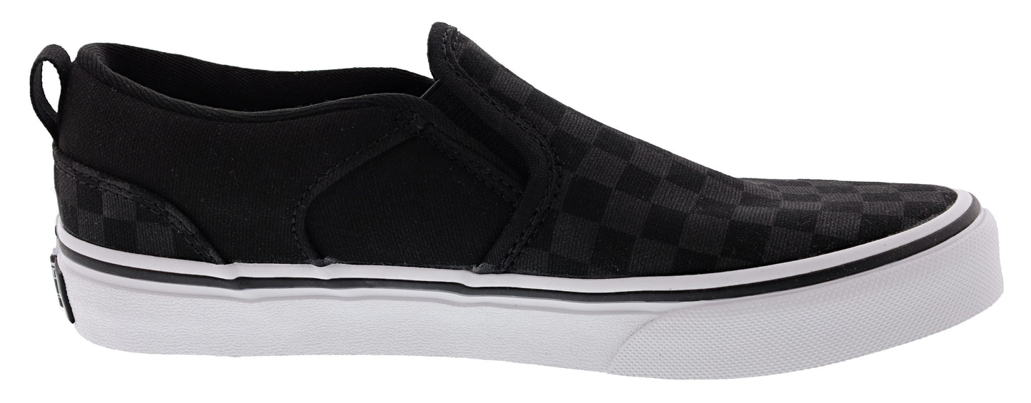 
                  
                    Vans Kid's Asher Checkerboard Slip On Sneakers
                  
                