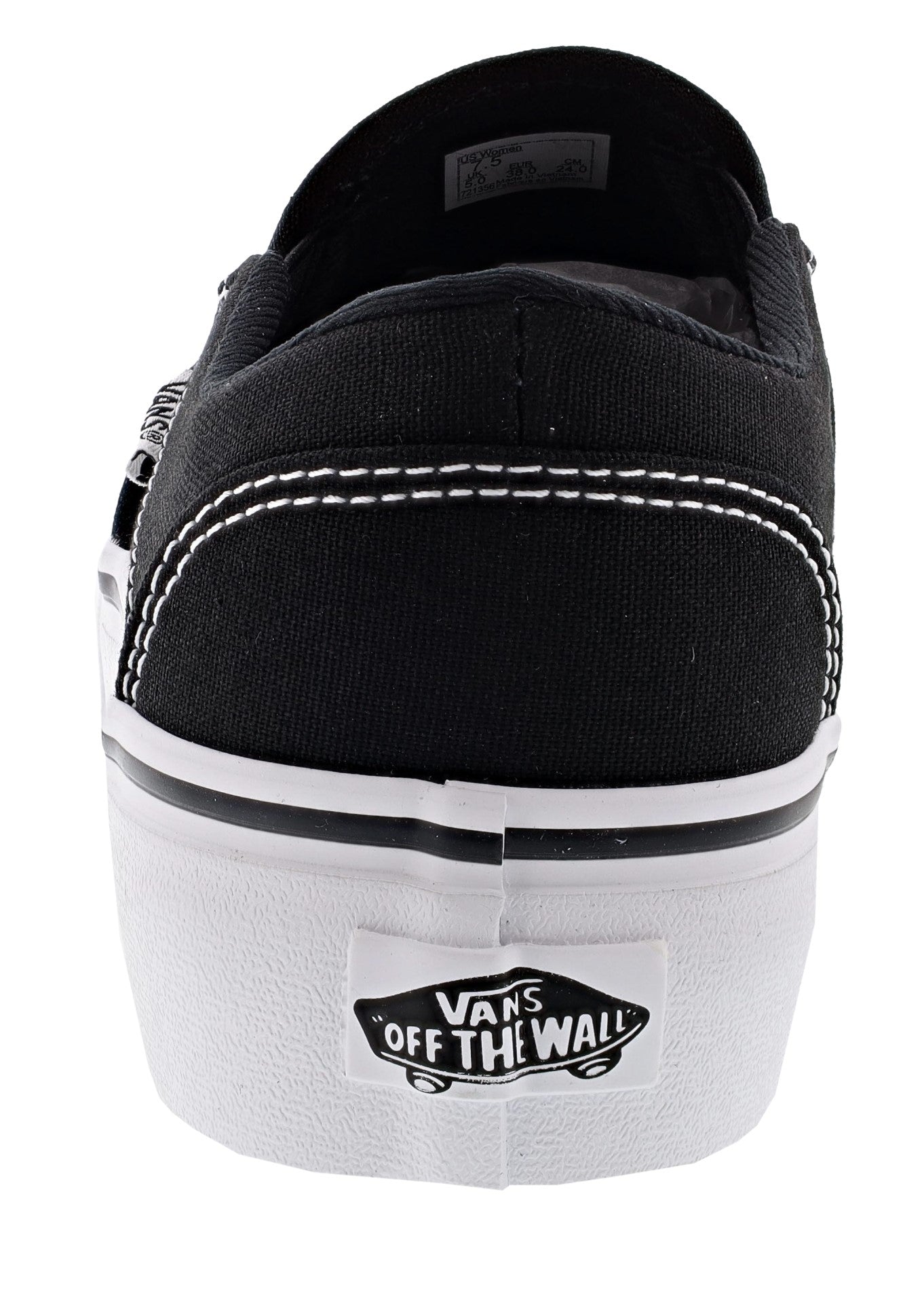 Vans Women's Asher Slip On Platform Shoes