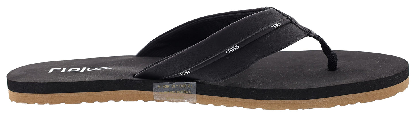 Flojos Men's Kona Beach Flip Flops
