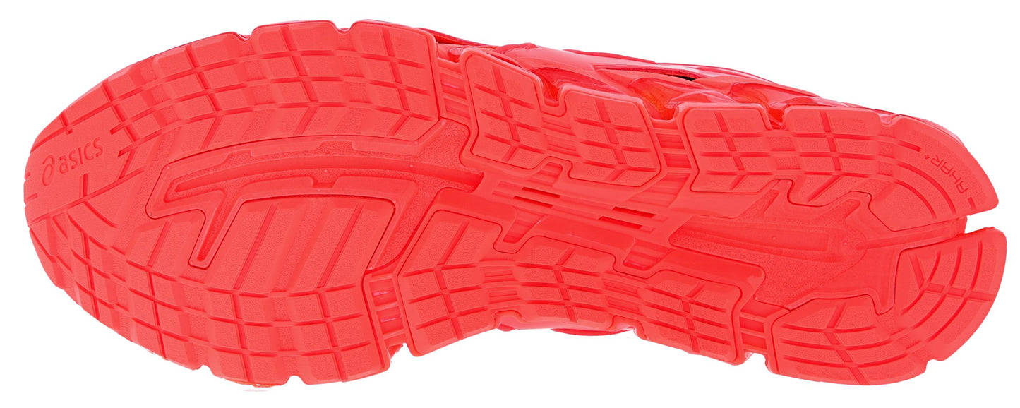 Sole of Sunrise Red/Midnight Asics Men's Gel-Quantum 360 6 Tokyo Lightweight Running Shoes