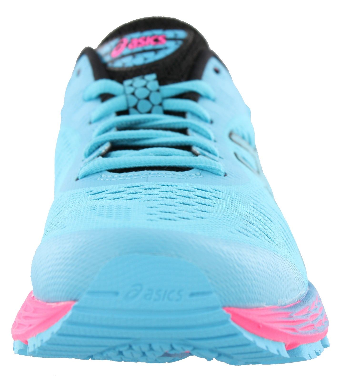 Front of Aquarium / Black ASICS Women Walking Stability Support Running Shoes Kayano 25