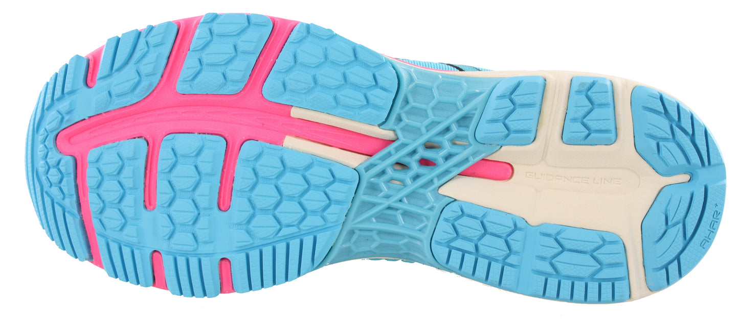 Sole of Aquarium / Black ASICS Women Walking Stability Support Running Shoes Kayano 25