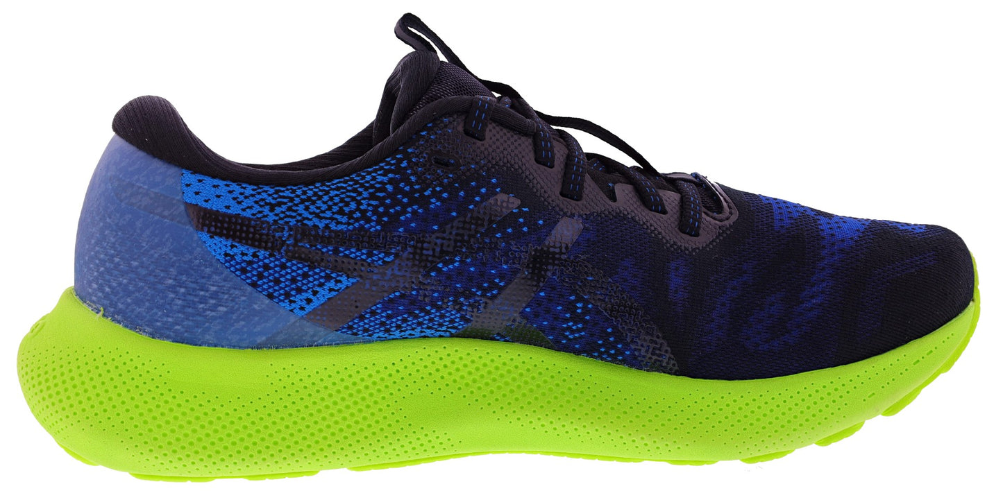 Medial of Reborn Blue/Black ASICS Men's Gel Nimbus Lite 2 Soft Cushioning Running Shoes