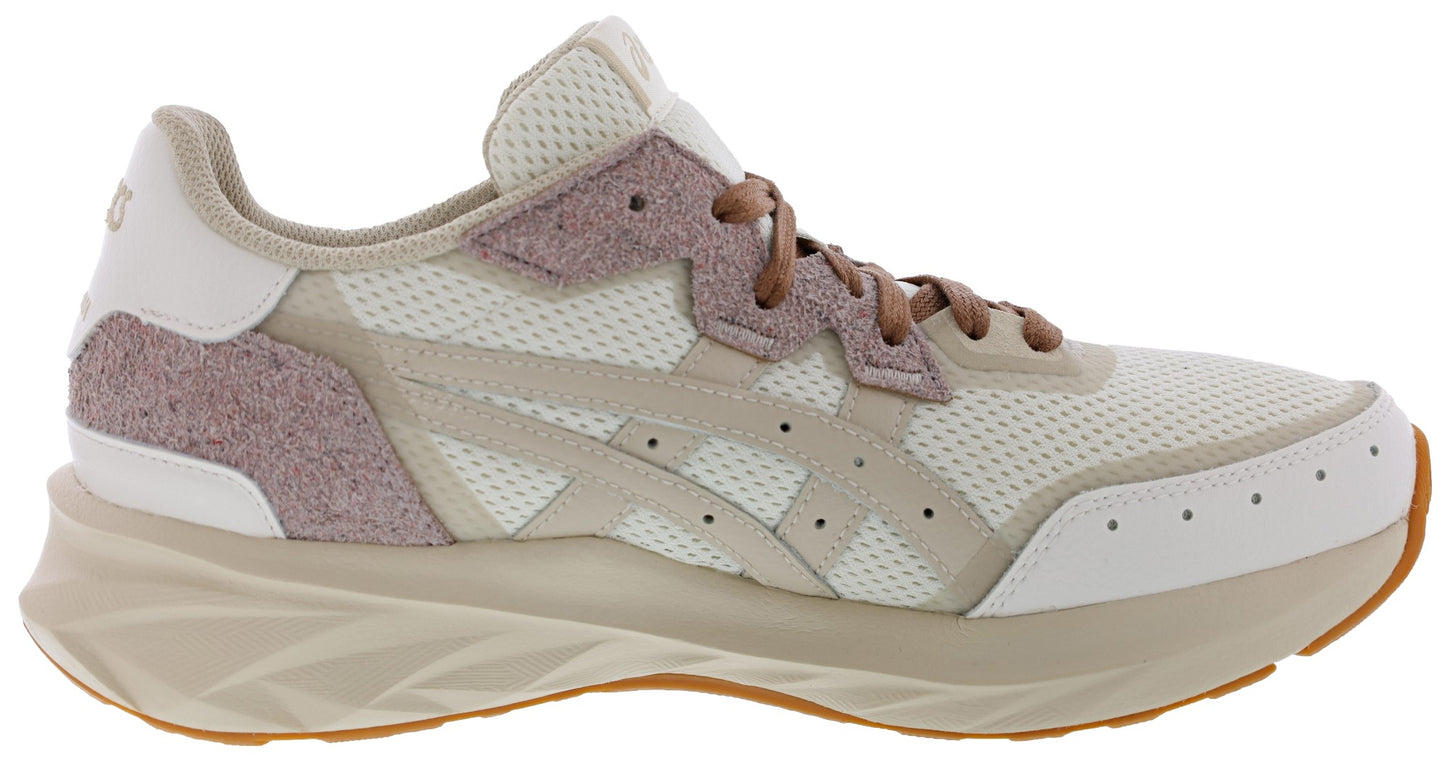 Medial of Cream/Putty Asics Men's Tarther Blast Lightweight Comfort Running Shoes