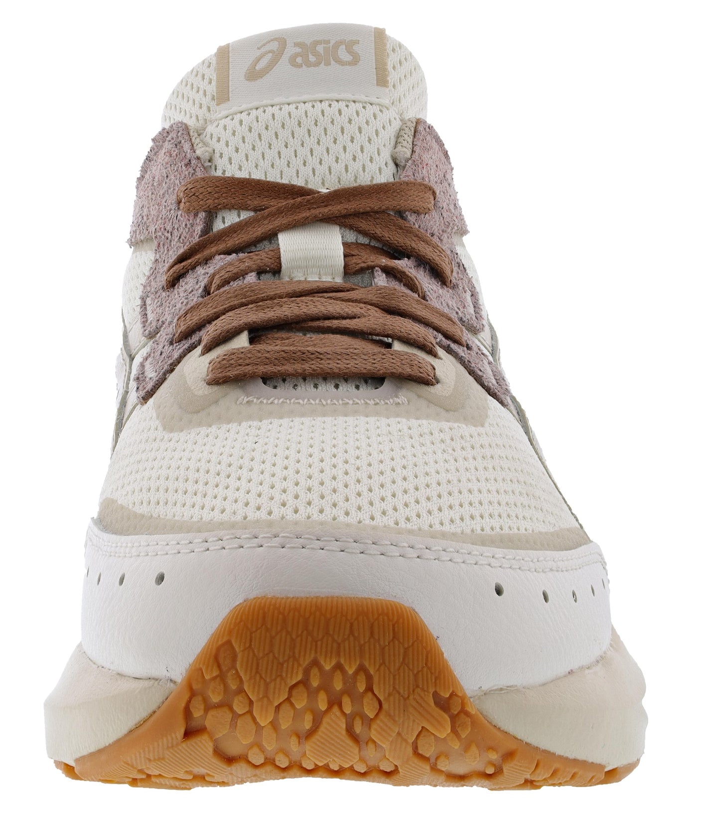 Front of Cream/Putty Asics Men's Tarther Blast Lightweight Comfort Running Shoes