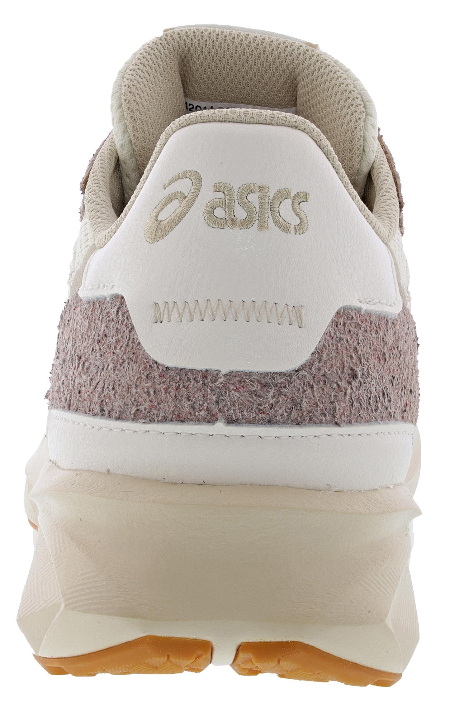Back of Cream/Putty Asics Men's Tarther Blast Lightweight Comfort Running Shoes
