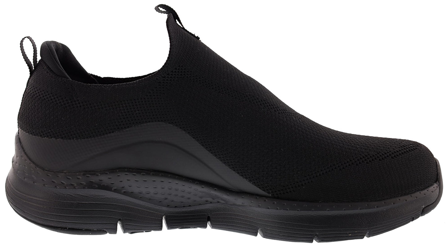 Skechers Men's Arch Fit Keep It Up Lightweight Slip On Walking Shoes