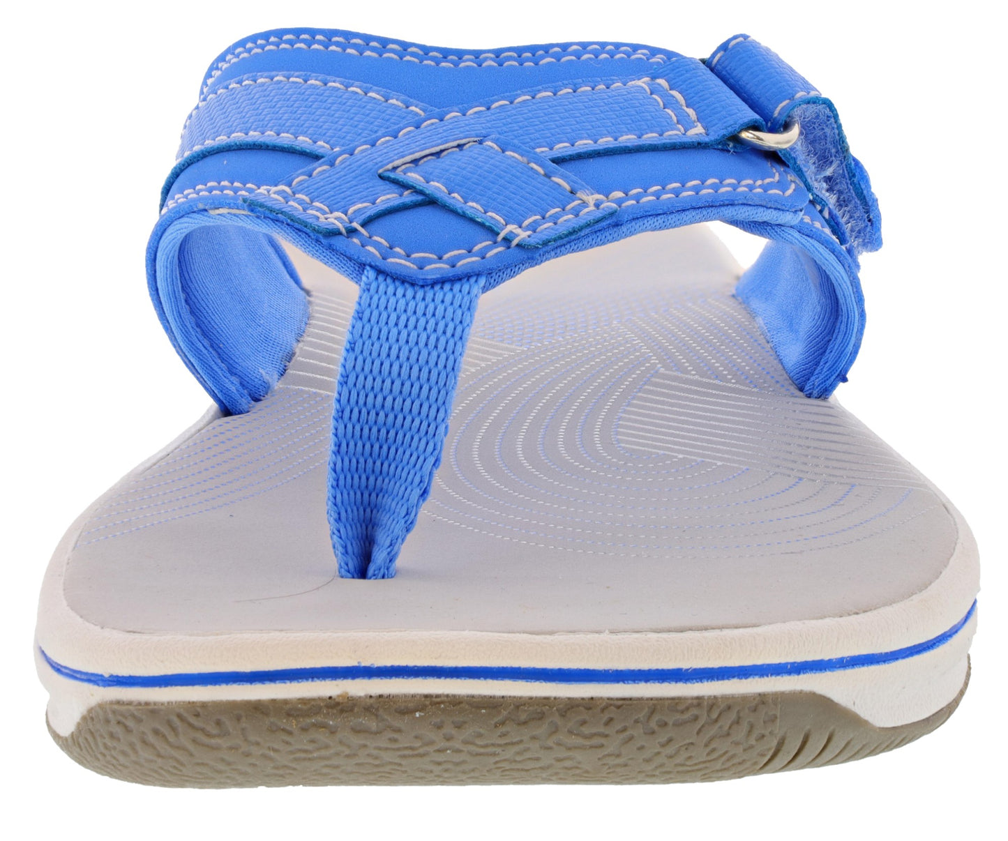 Clarks Women Sandals Lightweight Flip Flops Breeze Sea