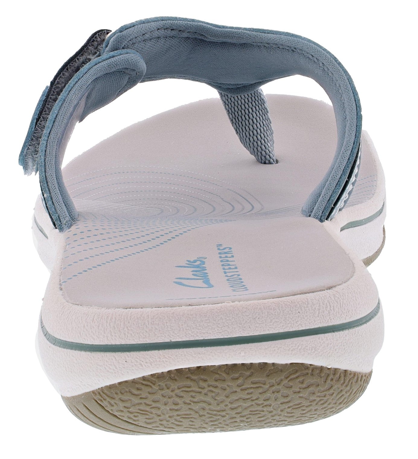 Clarks Women Sandals Lightweight Flip Flops Breeze Sea