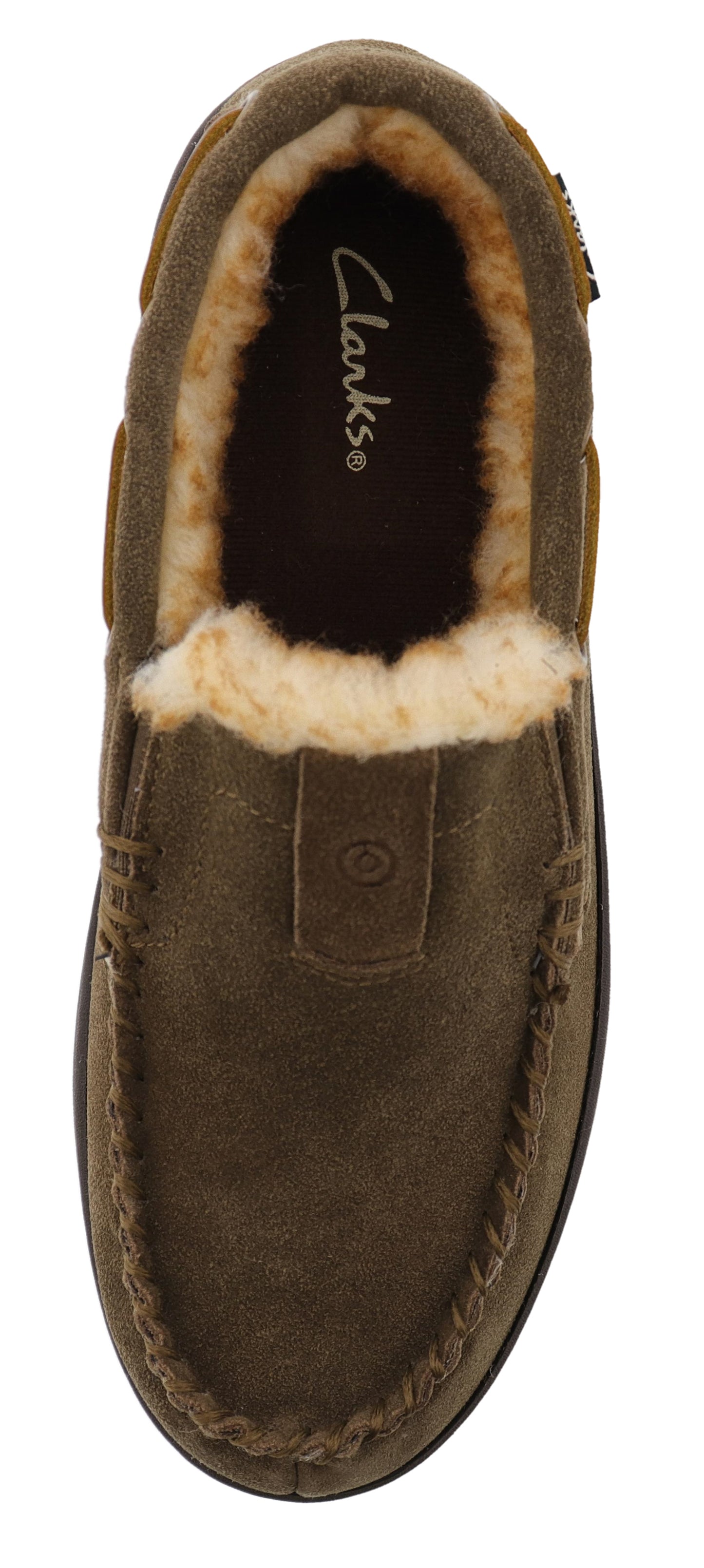 Clarks Men's Indoor Outdoor Moccasin Winter Slippers Justin
