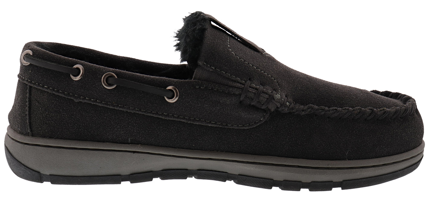 Clarks Men's Indoor Outdoor Moccasin Winter Slippers Justin