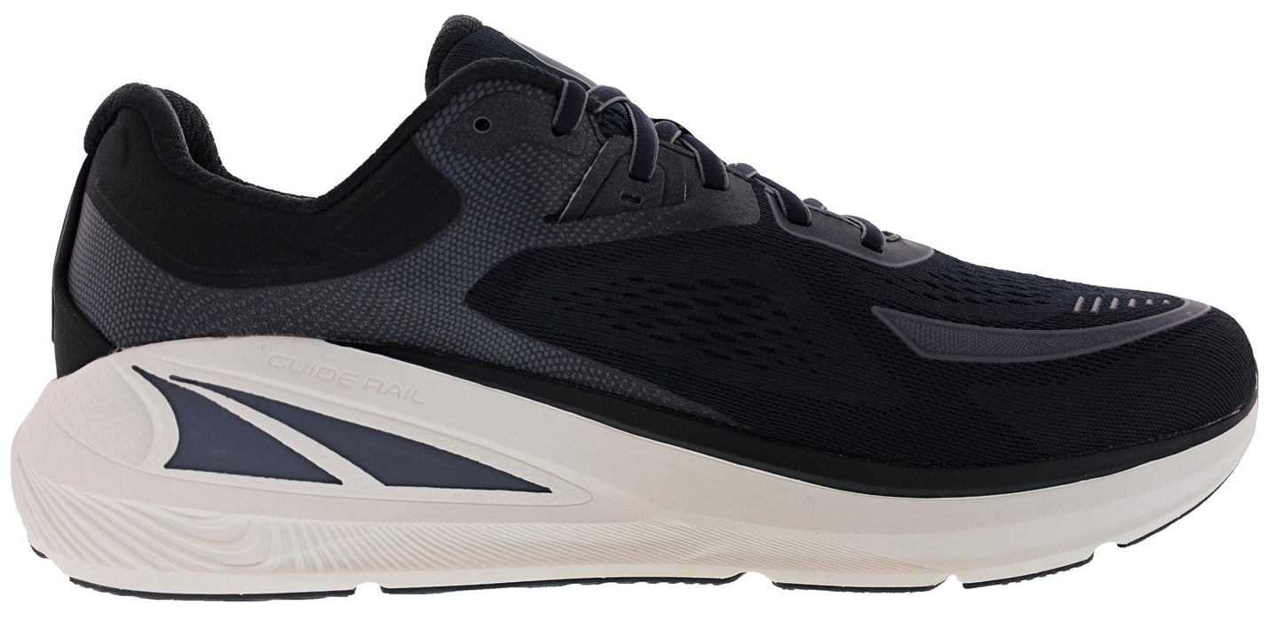 Medial of Black Altra Men’s Paradigm 6 Trainer Running Shoes