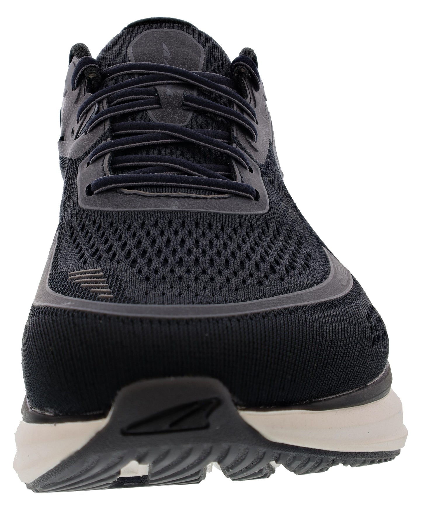 Front of Black Altra Men’s Paradigm 6 Trainer Running Shoes