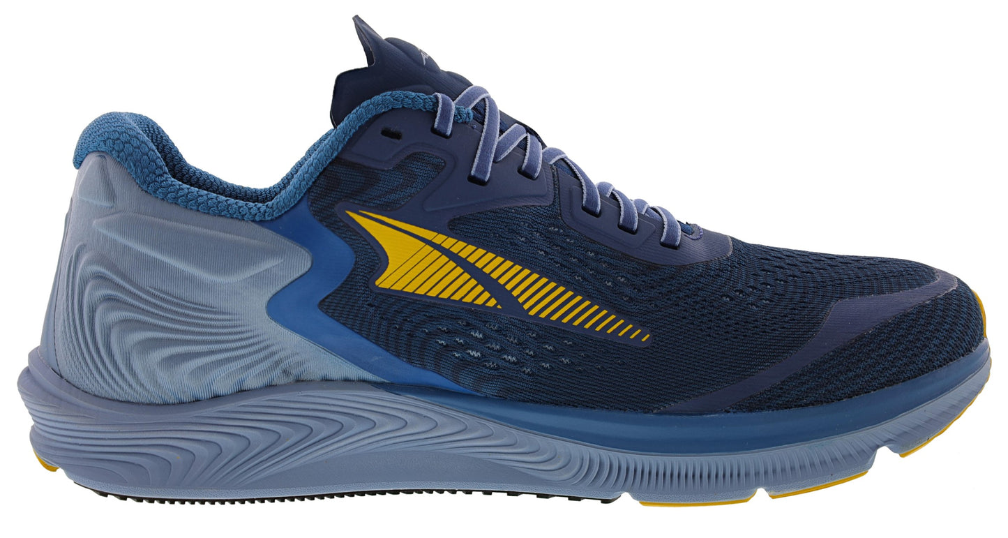 Medial of Majoilca Blue Altra Men’s Torin 5 Lightweight Running Shoes