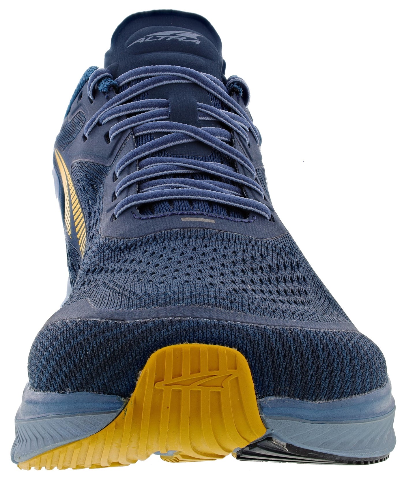 Front of Majoilca Blue Altra Men’s Torin 5 Lightweight Running Shoes